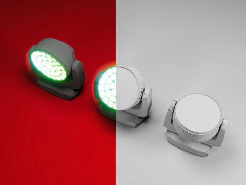 Moving Head Stage Light 3D Model