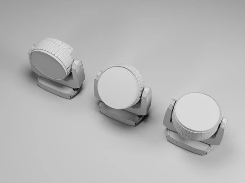 Moving Head Stage Light 3D Model