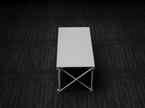 Modular Concert Stage Podium Modello 3D