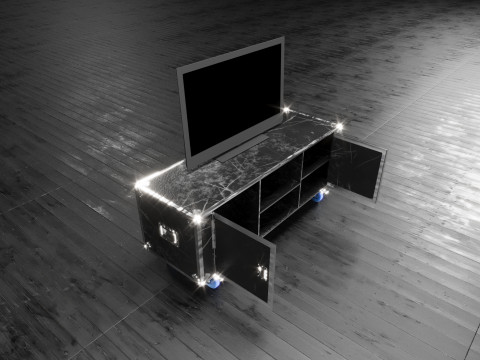 Professional Flight Case 3Dモデル