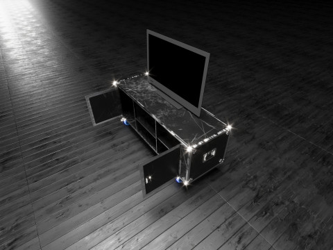 Professional Flight Case 3D मॉडल
