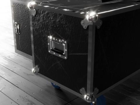 Professional Flight Case 3D मॉडल