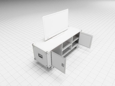 Professional Flight Case 3D मॉडल