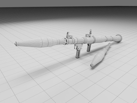 Panzerfaust 3D Модель