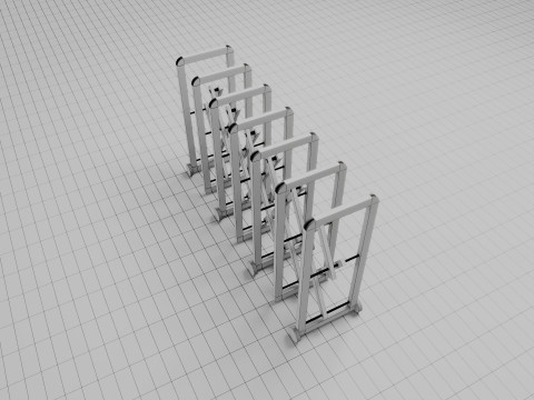 Accordion Barrier 3Dモデル
