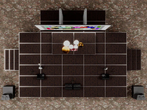 Mini-concertpodium 3D Model