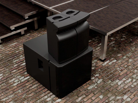 Mini-concertpodium 3D Model