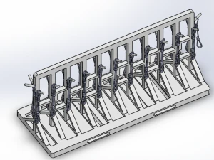 Rack de estilingue Modelo 3D