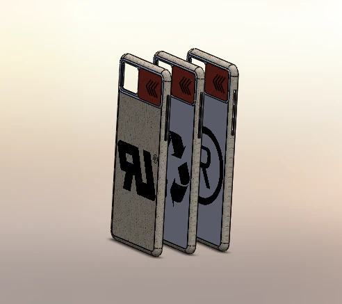 Phone shell 3D Model .c4d .max .obj .3ds .fbx .stl .blend 