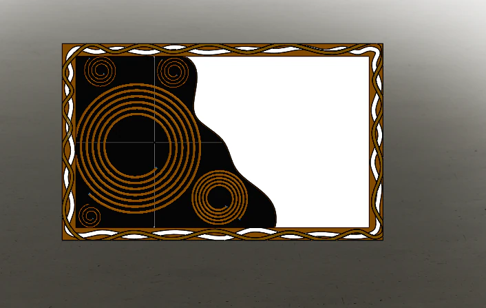 Board design 3D Model .c4d .max .obj .3ds .fbx .stl .blend 