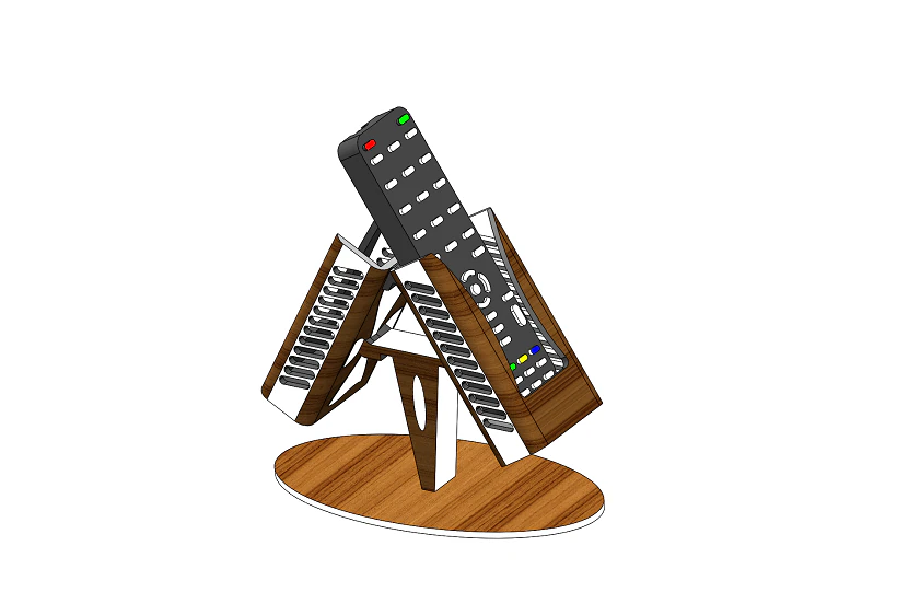 Remote control support for tv 3D Model .c4d .max .obj .3ds .fbx .stl .blend 