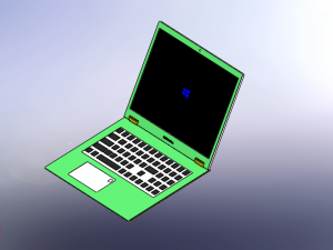 LAPTOB Modelo 3D