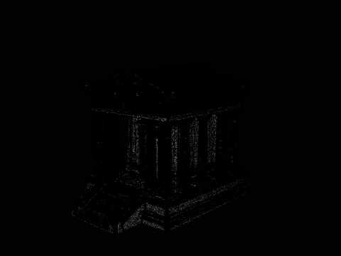 Classical Temple Model Design 1 - 3D Print Model 3D Print Model