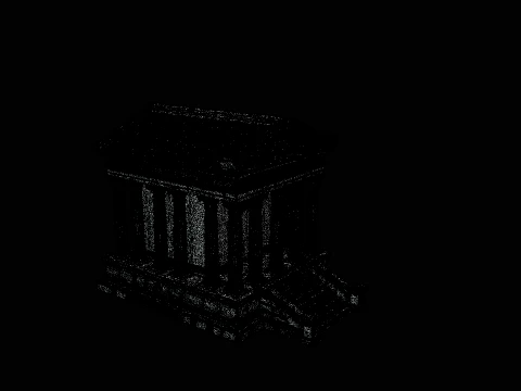 Classical Temple Model Design 2 - 3D Print Model 3D Print Model