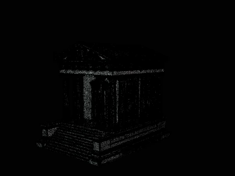 Classical Temple Model Design 4 - 3D Print Model 3D Print Model