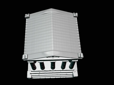 Classical Temple Model Design 8 - 3D Print Model 3D Print Model