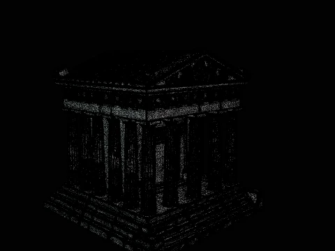 Classical Temple Model Design 8 - 3D Print Model 3D Print Model