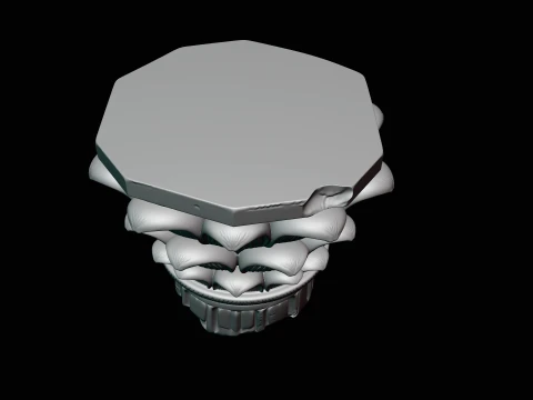 Corinthian Column Capital Model Design 4 - 3D Print Model 3D Print Model