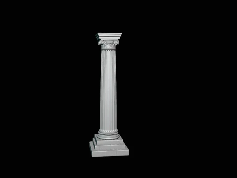 Classical Column Model Design 3 - 3D Print Model 3D Print Model