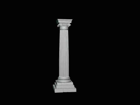 Classical Column Model Design 3 - 3D Print Model 3D Print Model