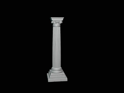 Classical Column Model Design 3 - 3D Print Model 3D Print Model