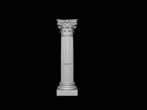 Classical Column Model Design 7 - 3D Print Model 3D Print Model
