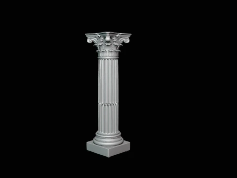 Classical Column Model Design 7 - 3D Print Model 3D Print Model