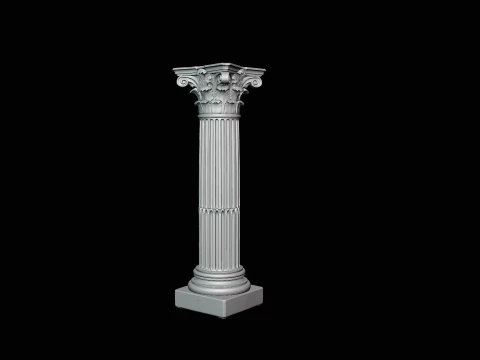Classical Column Model Design 7 - 3D Print Model 3D Print Model