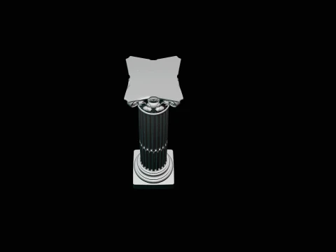 Classical Column Model Design 7 - 3D Print Model 3D Print Model