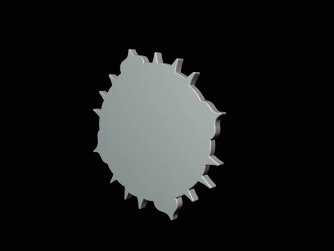 Evil Eye Sun Medallion Pendant Design 8 - 3D Print Model 3D Print Model