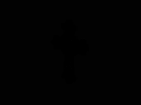 Gothic Filigree Crucifix Statue Design 2 - 3D Print Model 3D Print Model