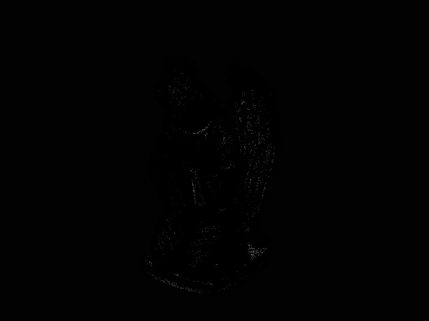 Kneeling Praying Angel Statue Design 3 - 3D Print Model 3D Print Model