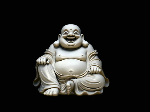 Statua del Buddha che ride Design 4 - Modello di stampa 3D Modello di stampa 3D