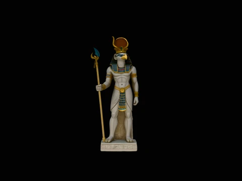 Horus Egyptian God Statue Design 1 - 3D Print Model 3D Print Model