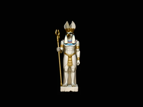 Horus Egyptian God Statue Design 2 - 3D Print Model 3D Print Model