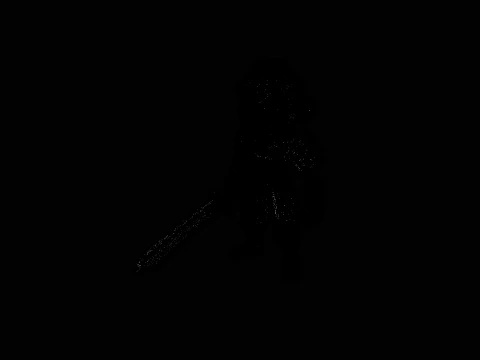 Chibi Armored Warrior Statue Design 2 - 3D Print Model 3D Print Model