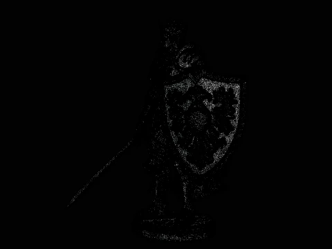Crowned Knight King Statue Design 1 - 3D Print Model 3D Print Model