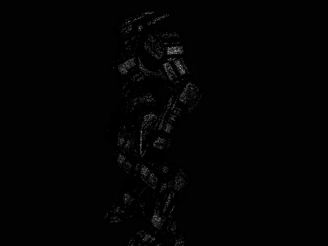 Armored Exosuit Robot Statue Design 2 - 3D Print Model 3D Print Model