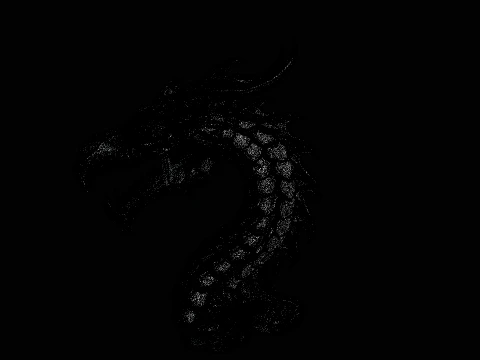 Dragon Skull Bust Statue Design 2 - 3D Print Model 3D Print Model