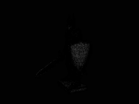 Dark Horned Knight Statue Design 7 - 3D Print Model 3D Print Model