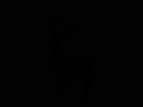 Christmas Reindeer Statue Design 4 - 3D Print Model 3D Print Model
