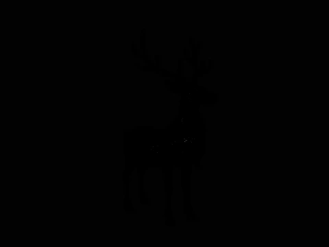Christmas Reindeer Statue Design 4 - 3D Print Model 3D Print Model
