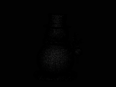 Snowman with Lanterns Statue Design 4 - 3D Print Model 3D Print Model