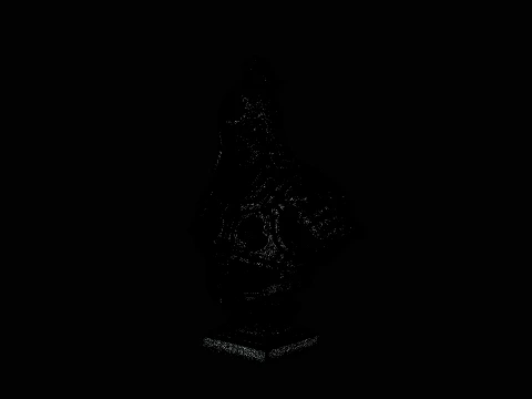 Mongol Warrior Bust Statue Design 4 - 3D Print Model 3D Print Model