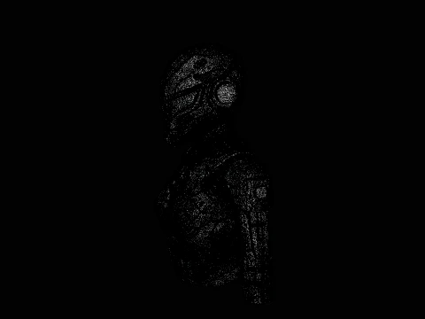 Cyborg Android Bust Statue Design 3 - 3D Print Model 3D Print Model