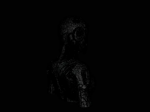 Cyborg Android Bust Statue Design 4 - 3D Print Model 3D Print Model