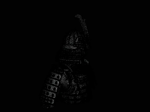 Samurai Armor Display Statue Design 1 - 3D Print Model 3D Print Model