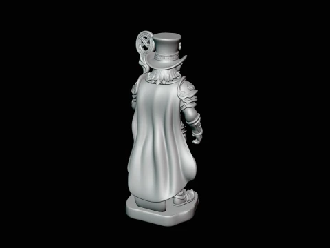 Leprechaun Warrior with Shield Statue Design 2 - 3D Print Model 3D Print Model
