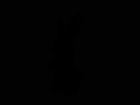 Standing Easter Bunny Statue Design 4 - 3D Print Model 3D Print Model