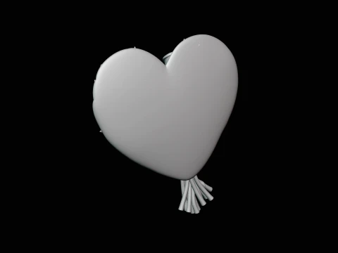 Rose Bouquet Heart Plaque Design 4 - 3D Print Model 3D Print Model